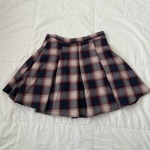 Schoolgirl plaid mini Skirt